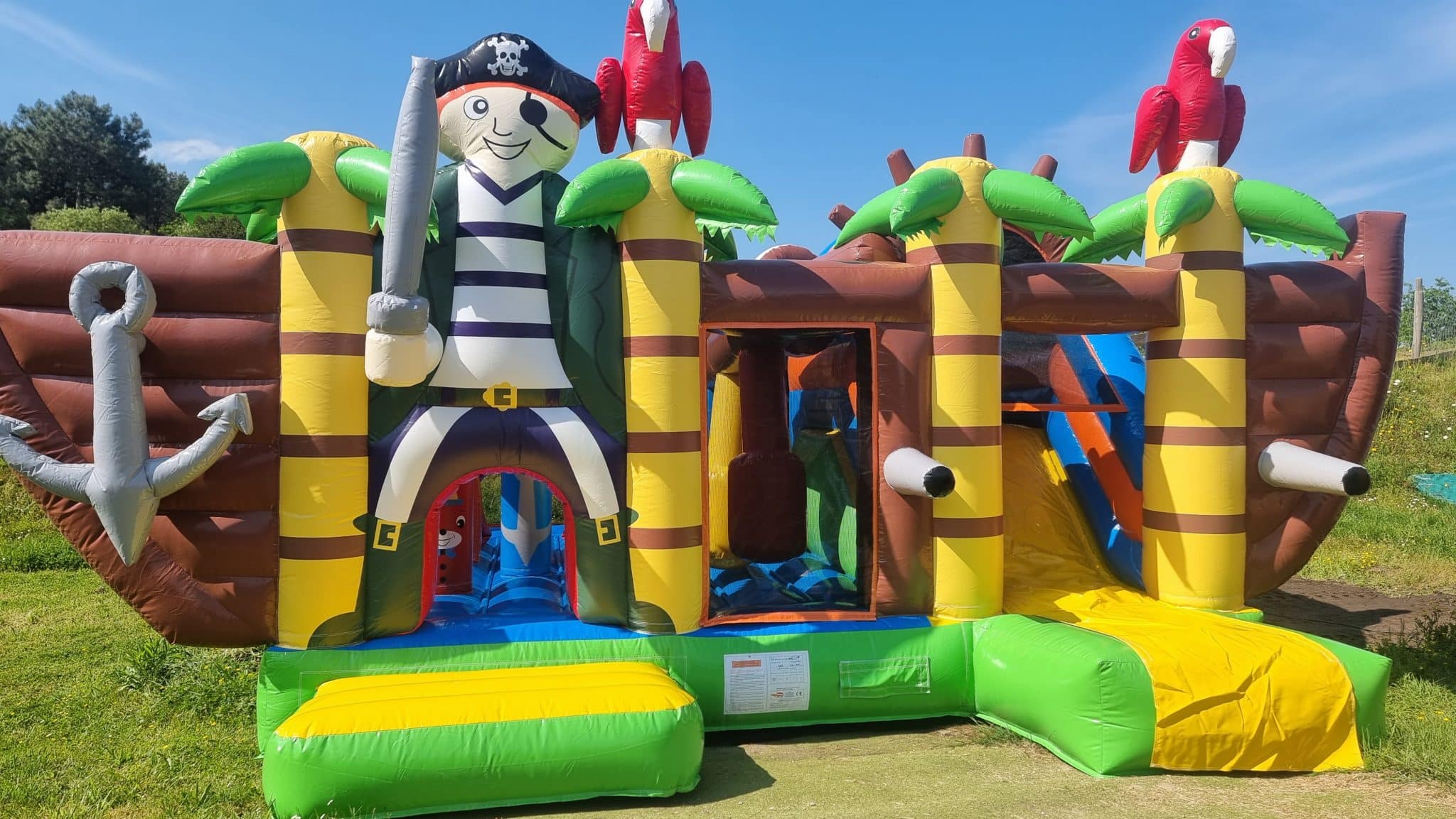 Structures gonflables jungle